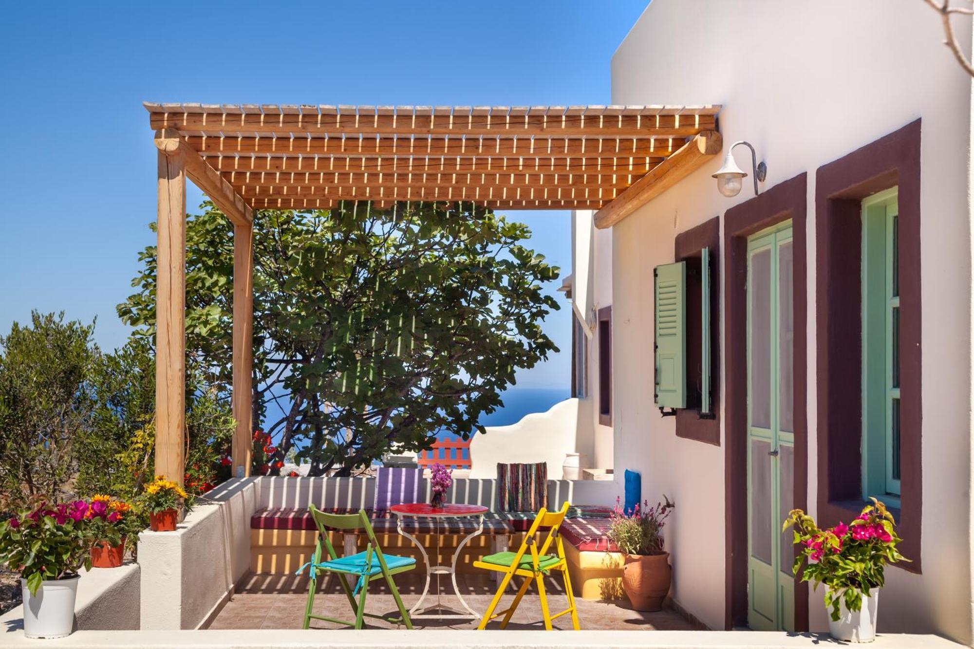 Olive Leaf Houses Firostefani Luaran gambar